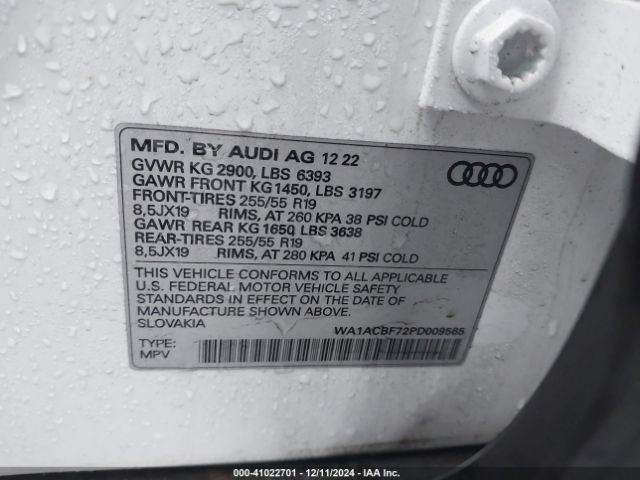 Photo 8 VIN: WA1ACBF72PD009565 - AUDI Q7 