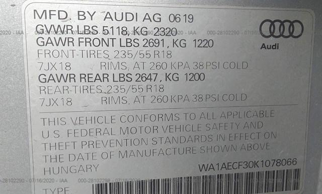 Photo 8 VIN: WA1AECF30K1078066 - AUDI Q3 