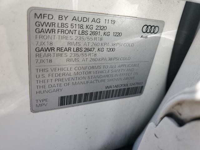 Photo 12 VIN: WA1AECF30L1047563 - AUDI Q3 PREMIUM 