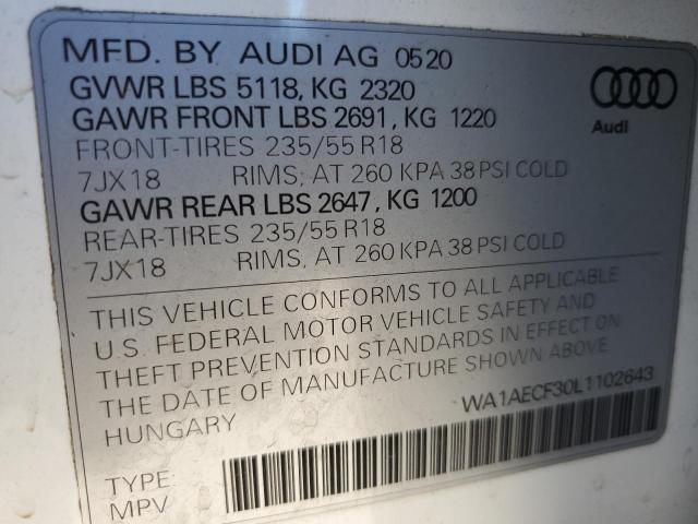 Photo 13 VIN: WA1AECF30L1102643 - AUDI Q3 