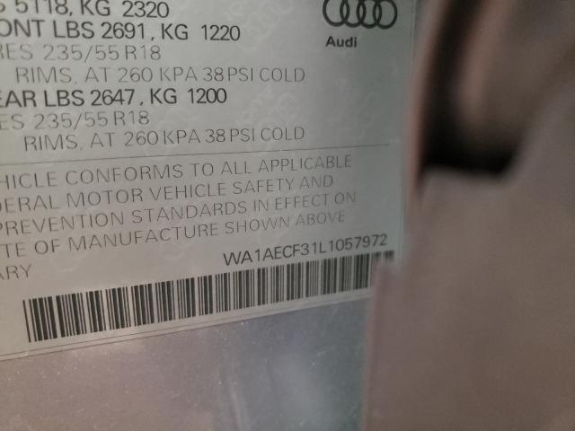 Photo 9 VIN: WA1AECF31L1057972 - AUDI Q3 PREMIUM 