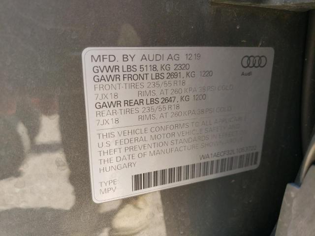 Photo 12 VIN: WA1AECF32L1053722 - AUDI Q3 PREMIUM 