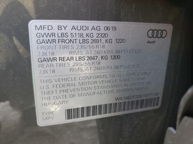 Photo 9 VIN: WA1AECF33K1077168 - AUDI Q3 