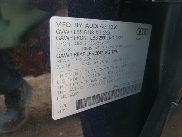 Photo 9 VIN: WA1AECF33L1096773 - AUDI Q3 