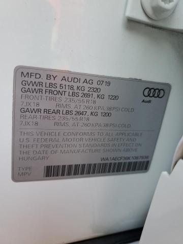 Photo 13 VIN: WA1AECF36K1087936 - AUDI Q3 PREMIUM 