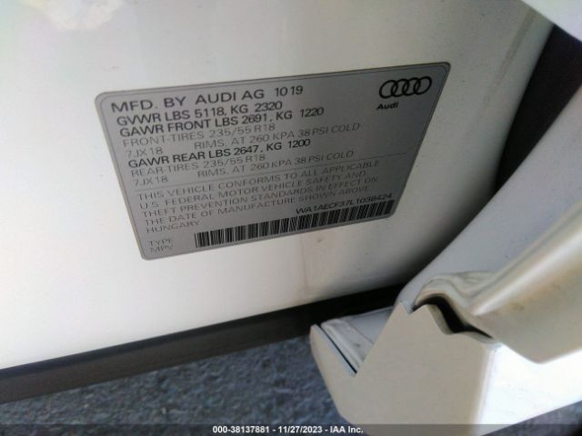 Photo 8 VIN: WA1AECF37L1038424 - AUDI Q3 