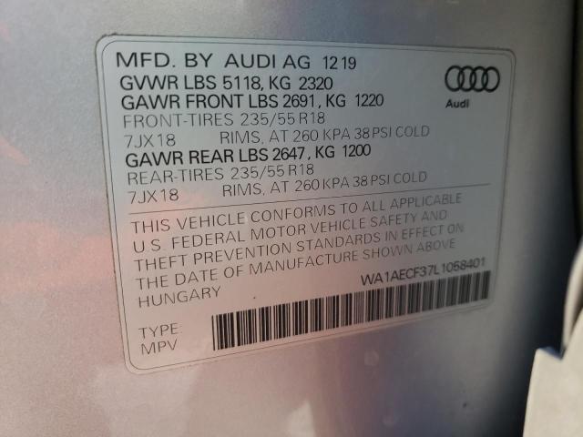 Photo 9 VIN: WA1AECF37L1058401 - AUDI Q3 PREMIUM 