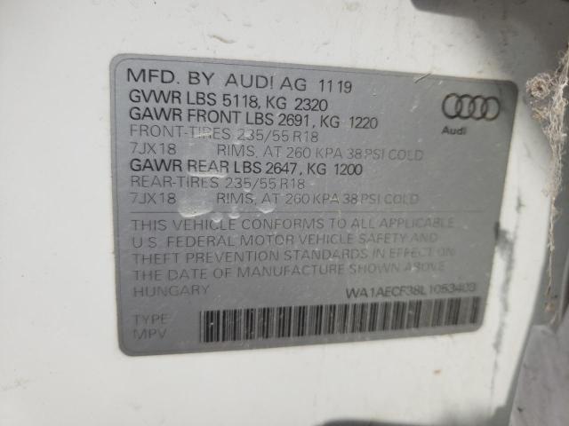 Photo 9 VIN: WA1AECF38L1053403 - AUDI Q3 PREMIUM 