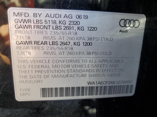 Photo 12 VIN: WA1AECF3XK1076650 - AUDI Q3 PREMIUM 