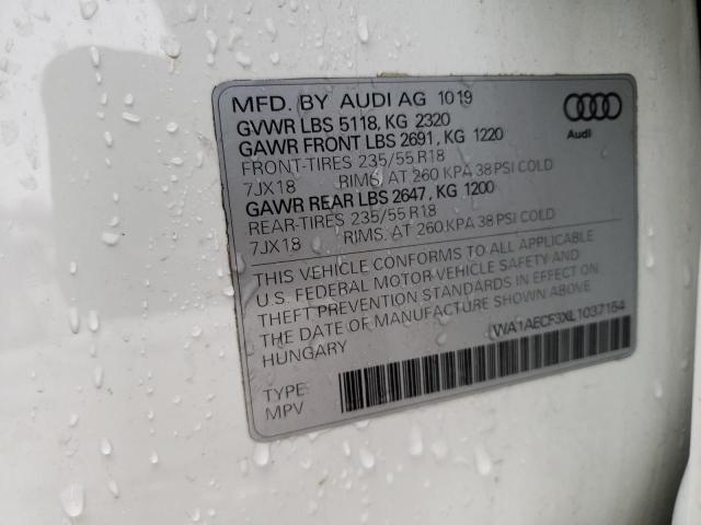 Photo 12 VIN: WA1AECF3XL1037154 - AUDI Q3 