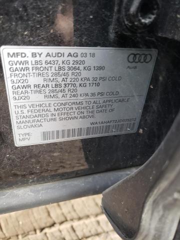 Photo 12 VIN: WA1AHAF72JD035232 - AUDI Q7 