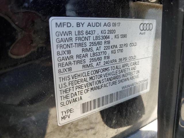 Photo 12 VIN: WA1AHAF74JD013443 - AUDI Q7 PREMIUM 