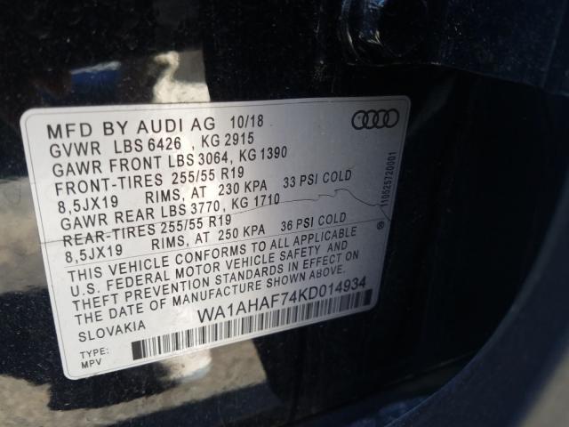 Photo 9 VIN: WA1AHAF74KD014934 - AUDI Q7 