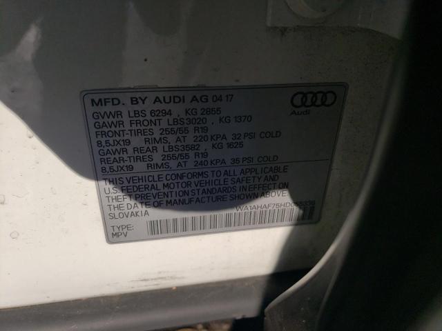 Photo 12 VIN: WA1AHAF75HD055338 - AUDI Q7 PREMIUM 