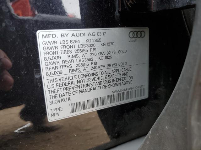 Photo 12 VIN: WA1AHAF76HD048317 - AUDI Q7 PREMIUM 