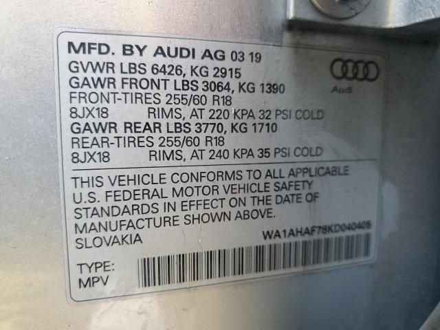 Photo 12 VIN: WA1AHAF78KD040405 - AUDI Q7 