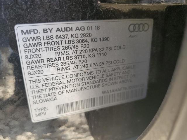 Photo 12 VIN: WA1AHAF79JD029122 - AUDI Q7 PREMIUM 