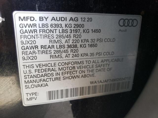 Photo 9 VIN: WA1AJAF74MD024712 - AUDI Q7 