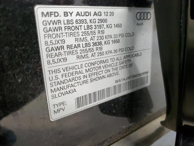 Photo 12 VIN: WA1AJAF78MD026396 - AUDI Q7 PREMIUM 