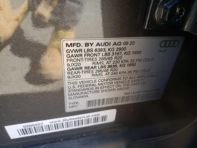 Photo 9 VIN: WA1AJAF79MD012989 - AUDI Q7 