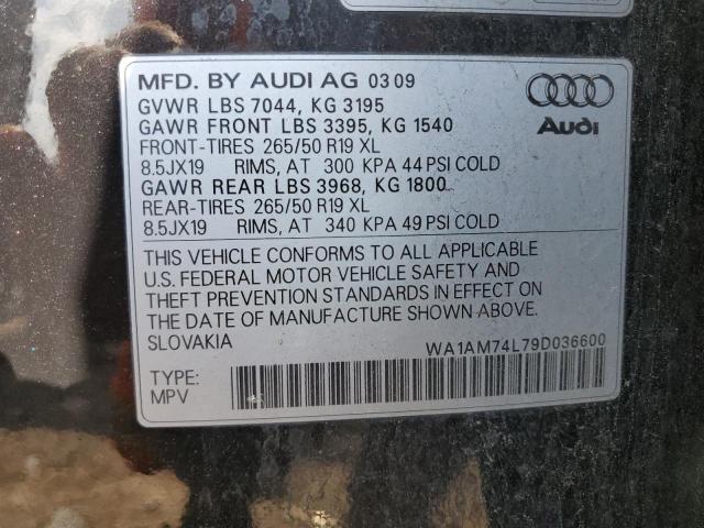 Photo 12 VIN: WA1AM74L79D036600 - AUDI Q7 