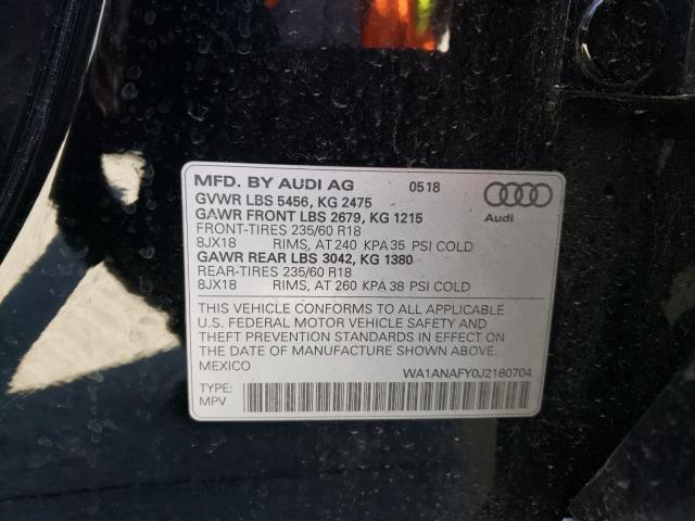 Photo 12 VIN: WA1ANAFY0J2180704 - AUDI Q5 