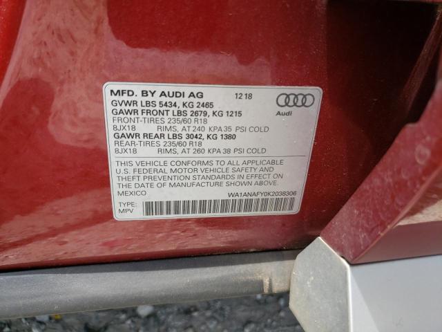 Photo 11 VIN: WA1ANAFY0K2038306 - AUDI Q5 PREMIUM 