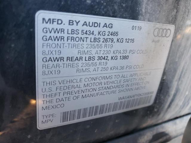 Photo 12 VIN: WA1ANAFY0K2058068 - AUDI Q5 PREMIUM 