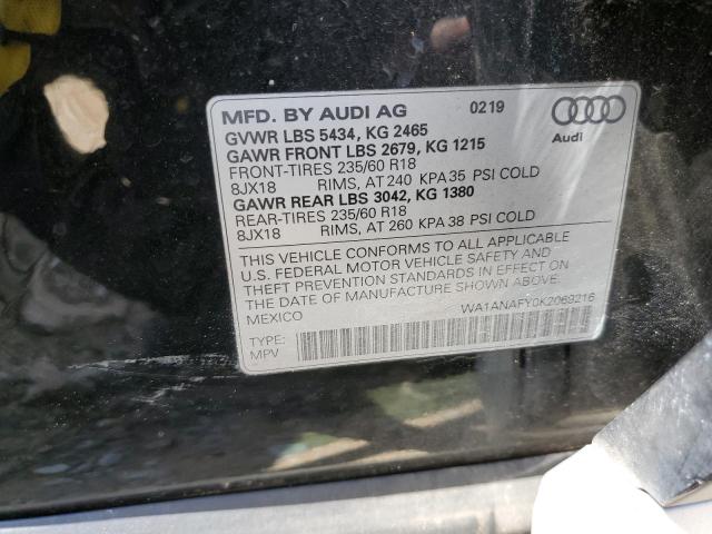 Photo 12 VIN: WA1ANAFY0K2069216 - AUDI Q5 