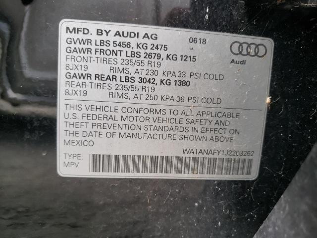 Photo 13 VIN: WA1ANAFY1J2203262 - AUDI Q5 PREMIUM 