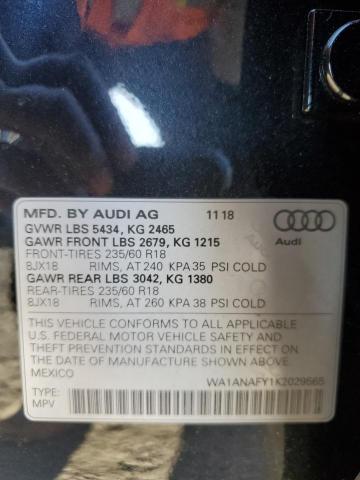 Photo 12 VIN: WA1ANAFY1K2029565 - AUDI Q5 