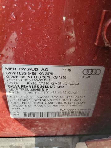 Photo 12 VIN: WA1ANAFY1L2045265 - AUDI Q5 PREMIUM 