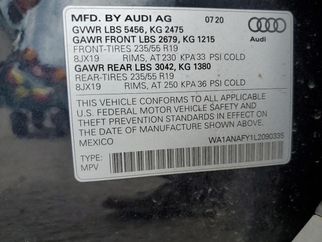 Photo 13 VIN: WA1ANAFY1L2090335 - AUDI Q5 