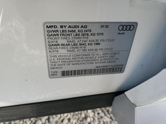 Photo 9 VIN: WA1ANAFY1L2099259 - AUDI Q5 PREMIUM 