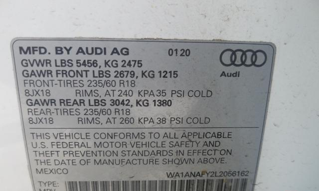 Photo 9 VIN: WA1ANAFY2L2056162 - AUDI Q5 