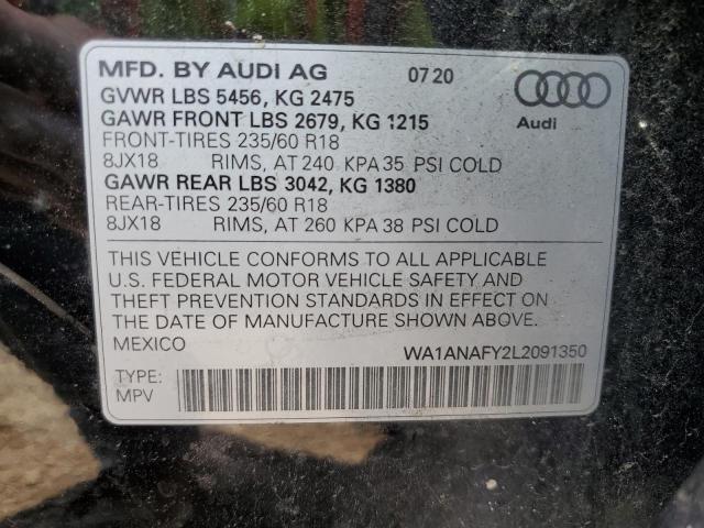 Photo 9 VIN: WA1ANAFY2L2091350 - AUDI Q5 