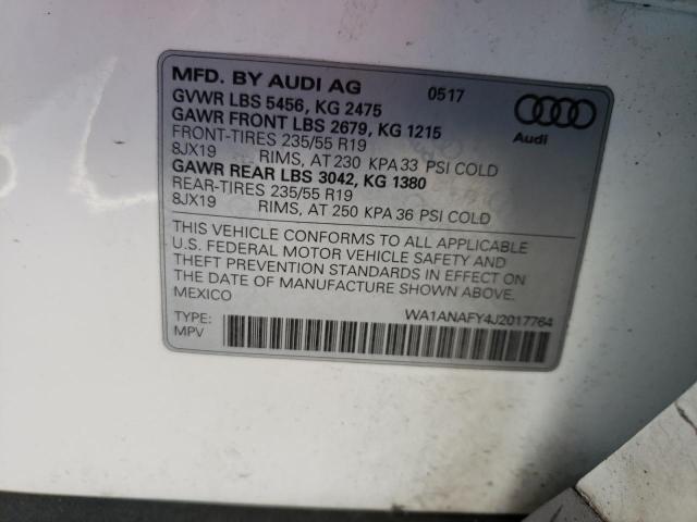 Photo 12 VIN: WA1ANAFY4J2017764 - AUDI Q5 