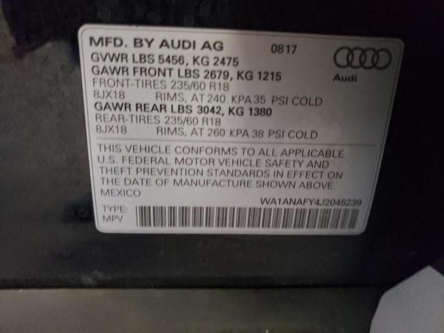 Photo 11 VIN: WA1ANAFY4J2045239 - AUDI Q5 