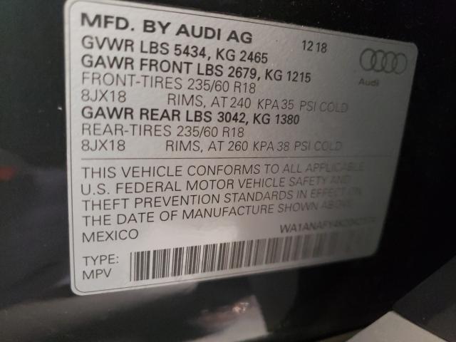 Photo 9 VIN: WA1ANAFY4K2042374 - AUDI Q5 PREMIUM 