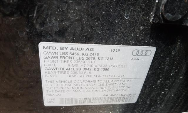 Photo 9 VIN: WA1ANAFY4L2039198 - AUDI Q5 