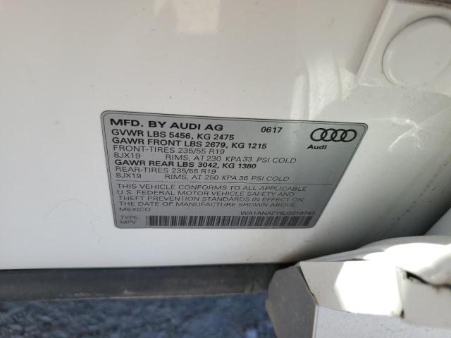 Photo 9 VIN: WA1ANAFY6J2019743 - AUDI Q5 