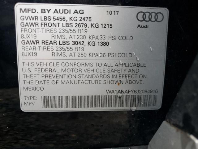 Photo 12 VIN: WA1ANAFY6J2084916 - AUDI Q5 