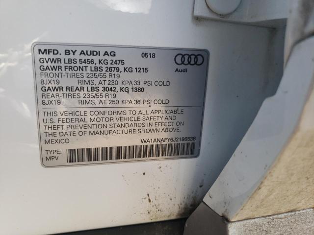 Photo 11 VIN: WA1ANAFY6J2186538 - AUDI Q5 PREMIUM 