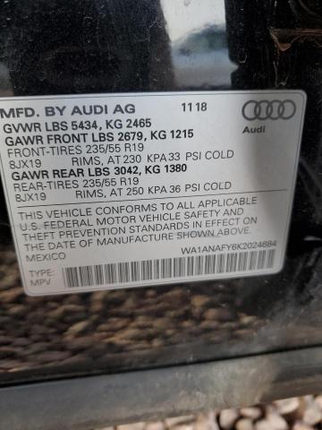 Photo 12 VIN: WA1ANAFY6K2024684 - AUDI Q5 