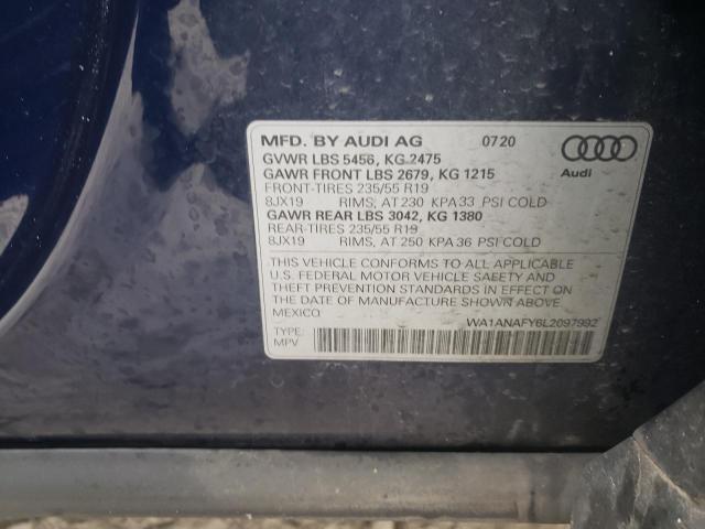 Photo 12 VIN: WA1ANAFY6L2097992 - AUDI Q5 