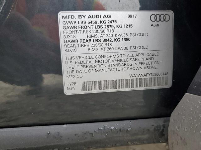 Photo 12 VIN: WA1ANAFY7J2065145 - AUDI Q5 