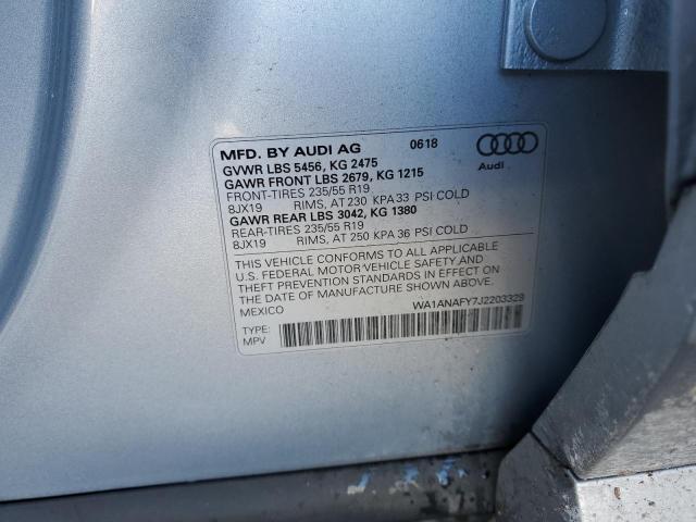 Photo 11 VIN: WA1ANAFY7J2203329 - AUDI Q5 