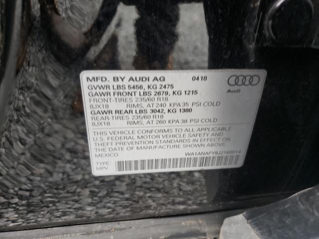 Photo 9 VIN: WA1ANAFY8J2169014 - AUDI Q5 PREMIUM 