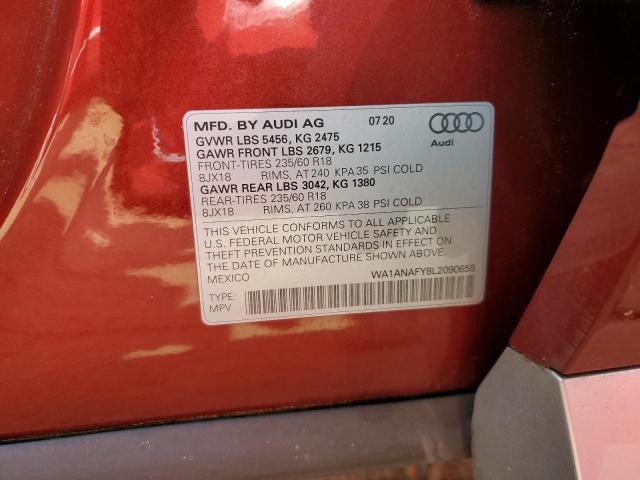 Photo 9 VIN: WA1ANAFY8L2090655 - AUDI Q5 