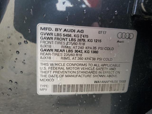 Photo 13 VIN: WA1ANAFY9J2032633 - AUDI Q5 PREMIUM 